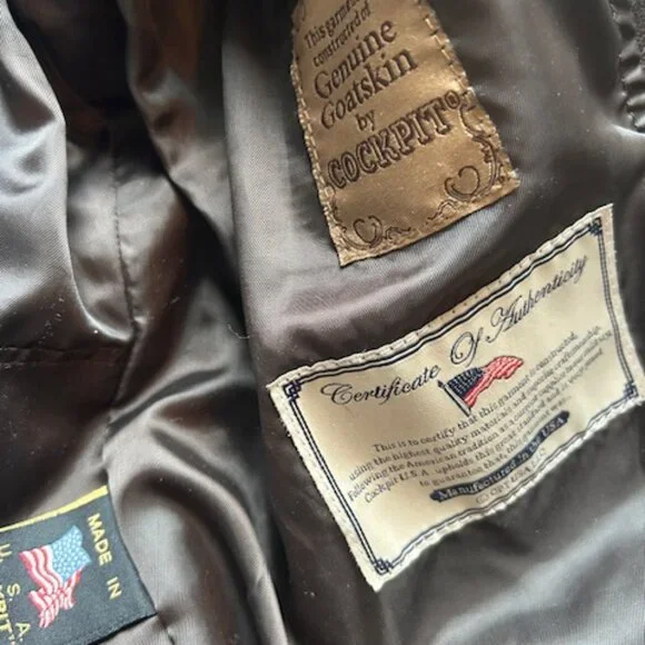 Cockpit USA G1 Flight Jacket - Picture 4 of 8